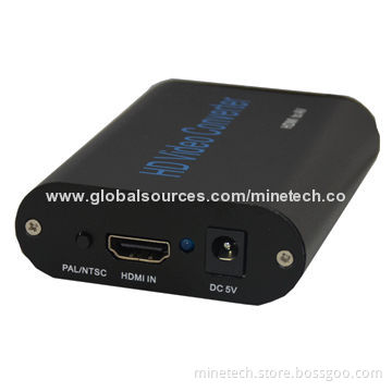 HDMI to component converter, supports NTSC and PAL standards 7*24 hours